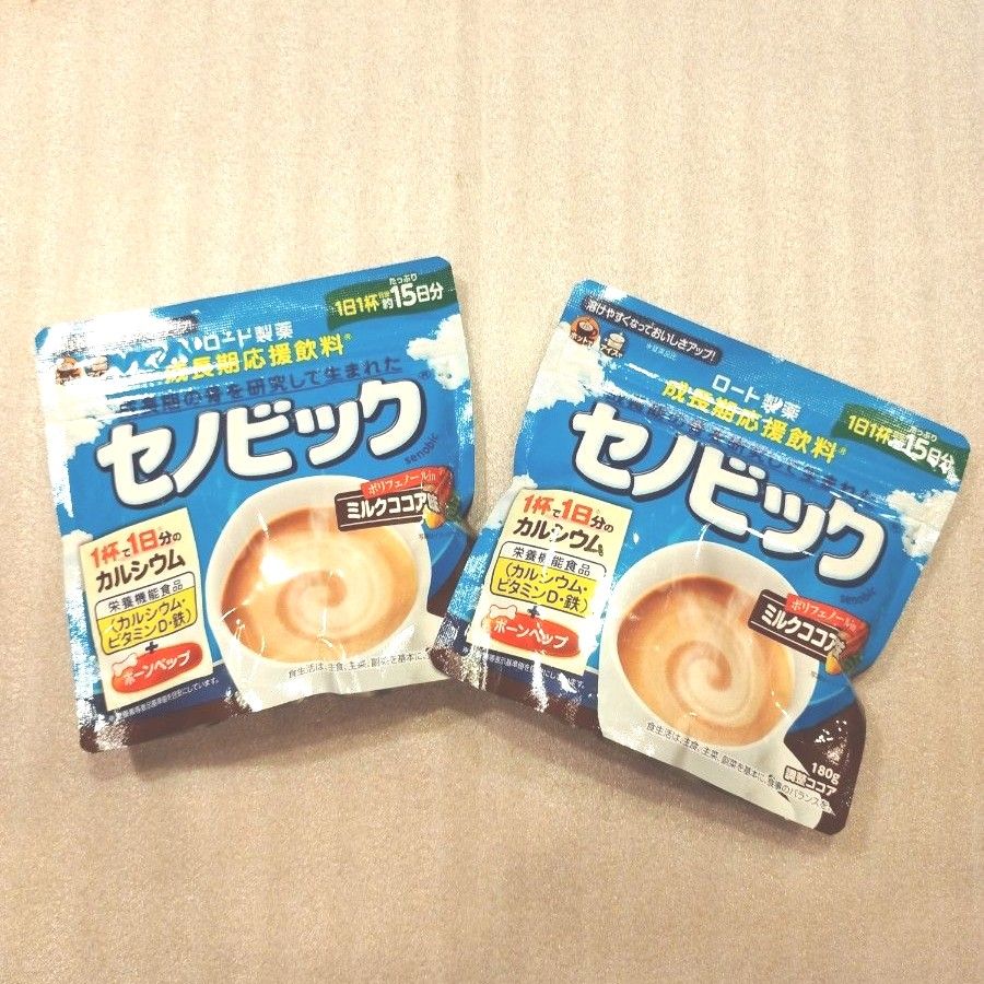 セノビック ミルクココア味 180g×2袋