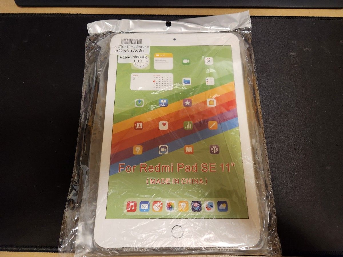 送料無料 新品同様 Xiaomi Redmi Pad SE用 コーナーガードソフトケース カバー