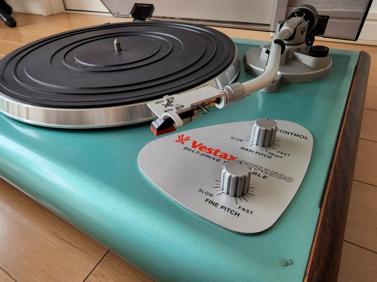 Vestax BDT-2500 ヴェスタクス レコードプレーヤー 動作OK 比較的キレイ_画像3