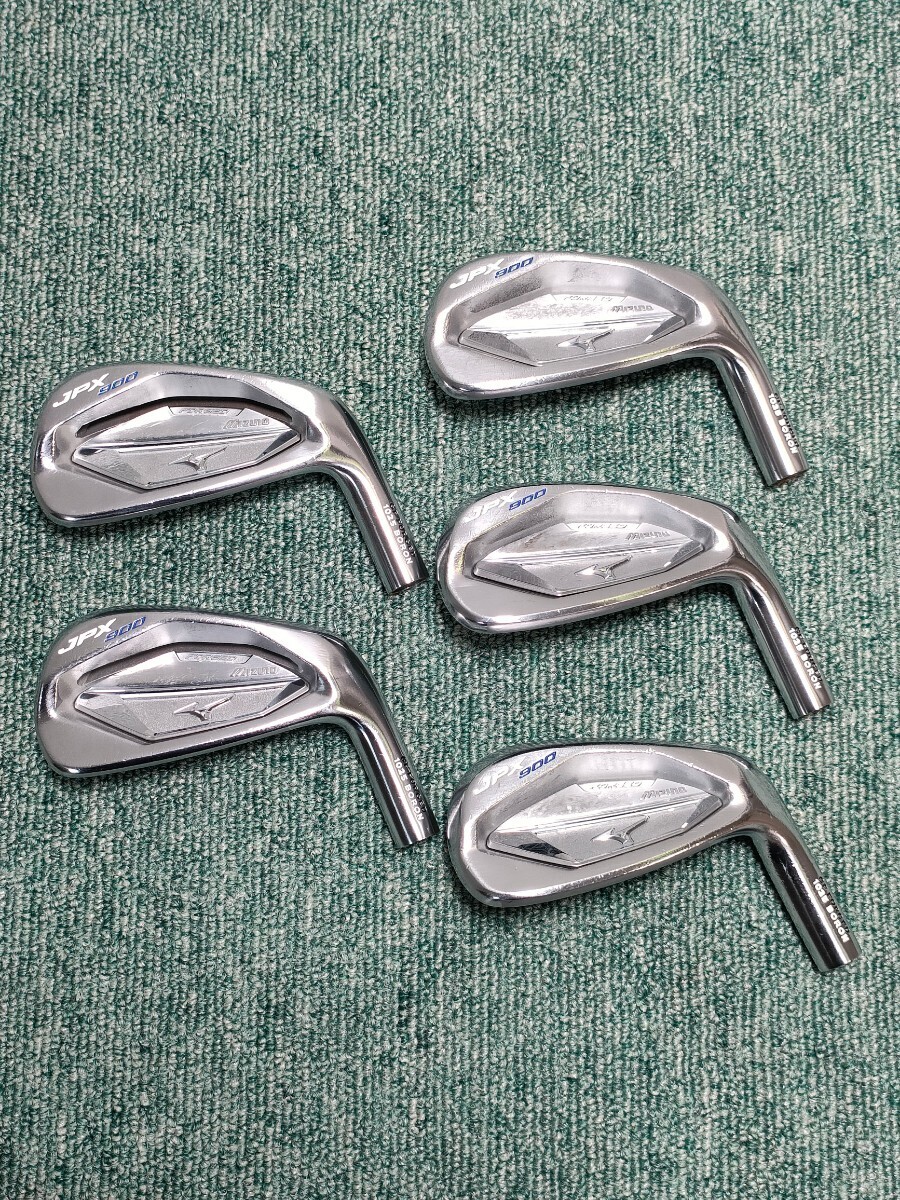 MIZUNO JPX900 FORGED アイアンヘッド単品 6〜Pw 5個セット 20240325 ミズノ フォージド　_画像1