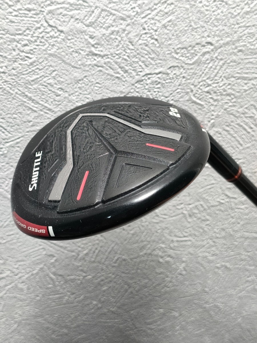 マルマン シャトル 2w 13度 純正カーボンシャフト IMPACT FIT m230 Rフレックス SHUTTLE マジェスティ ブラッシー 20240223の画像5