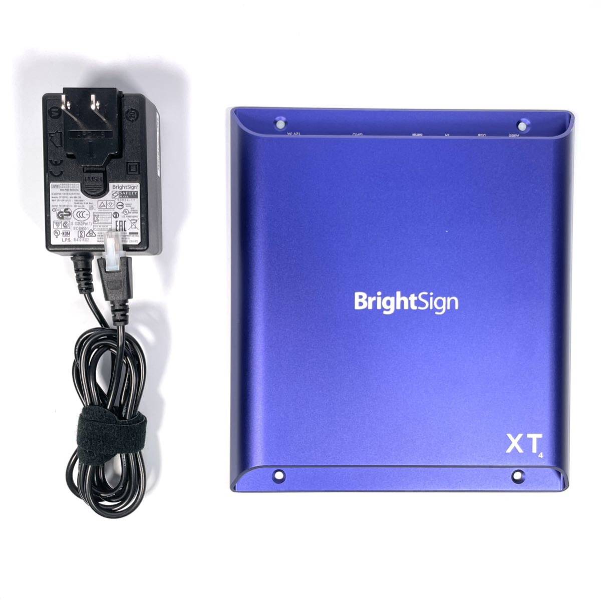 【超美品】BrightSign XT1144 デジタルサイネージプレーヤー ブライトサイン XT4 シリーズ マルチインタラクティブ HDMI入力対応モデル_画像1
