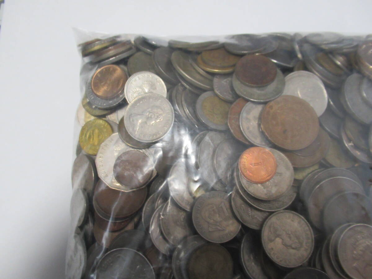 【016】外貨 外国コイン 硬貨 まとめ 約7kgの画像3