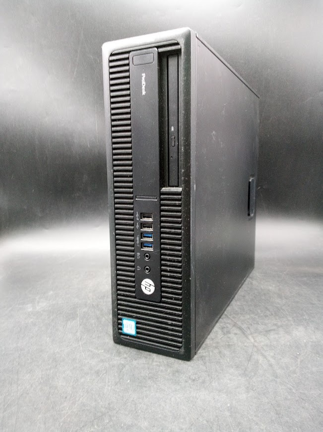 〇 HP Desktop PC PREDESK 600G2SFF BIOS Подтверждение Junk /Сложность /Hewlett Packard /corei3-6100@3.7ghz /4GB /HDD №