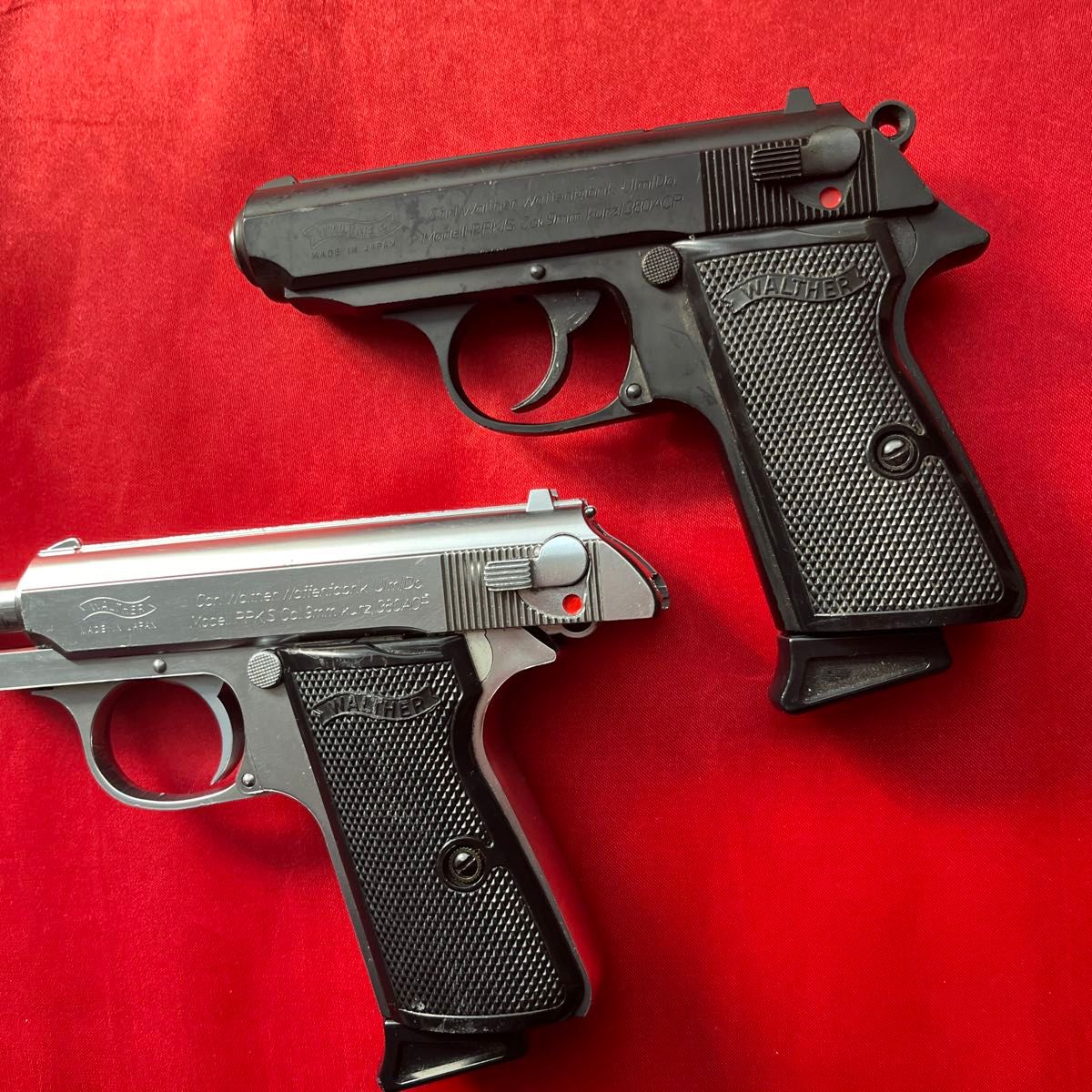 マルゼン ワルサーPPK/s 2丁セット ジャンク ガスブローバック マルゼン ワルサーPPK/s 2丁セット ジャンク ガスブローバック