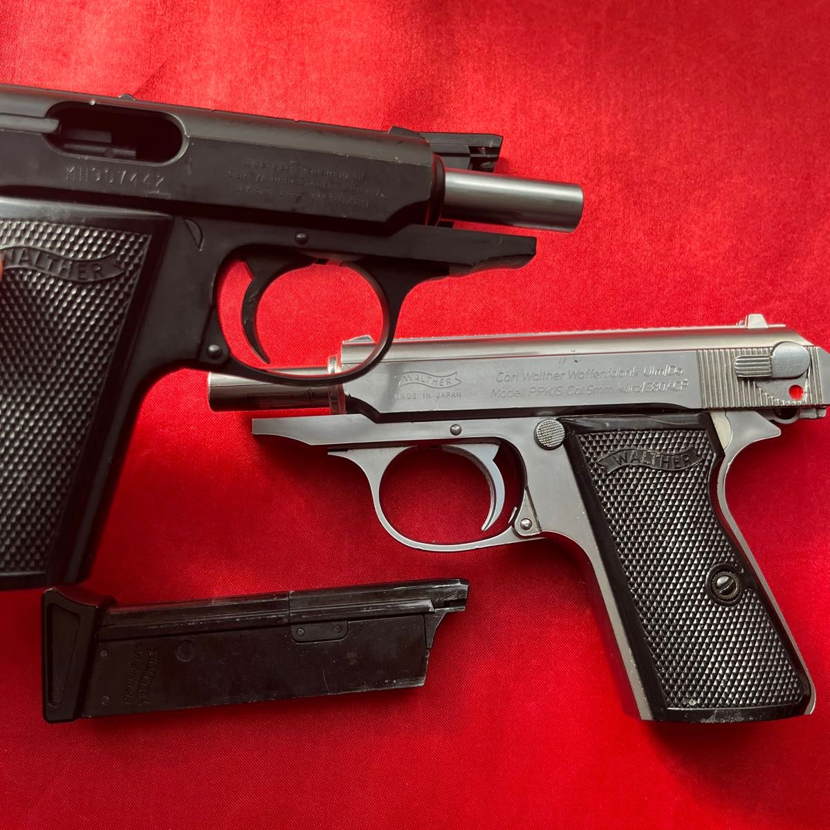 マルゼン ワルサーPPK/s 2丁セット ジャンク ガスブローバック マルゼン ワルサーPPK/s 2丁セット ジャンク ガスブローバック