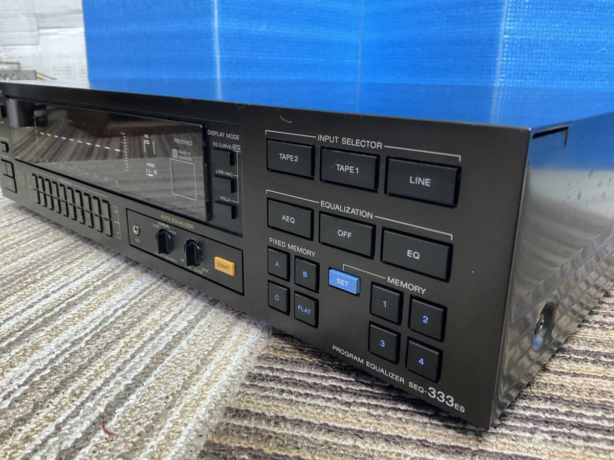 SONY プログラムイコライザー リモコン付 SEQ-333ES ECM-333SEQ RM-32 の画像3