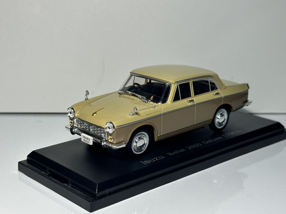 国産名車コレクション 1/43 いすゞ ベレル 2000 デラックス 1963 ミニカー_画像1