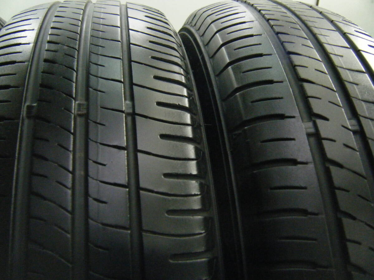 ◆DL ENASAVE EC204◆6-8分山 タイヤ 165/70R14【4本】溝有★2020年製★ゴムok★良品★車検★交換★ダンロップ★165-70-14 81S★画像多数up_画像4