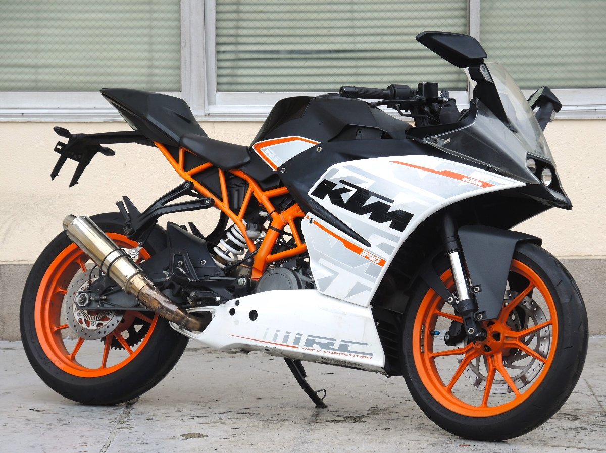 80【評価S】 KTM RC390 実働 純正 メイン ハーネス 始動動画有 PA 66-GF 30 0-2112758-1_画像2