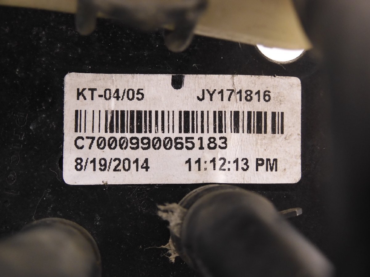 60【評価S】 KTM RC390 実働 純正 フューエル 燃料 ポンプ センサー ASSY 始動動画有 JY171816_画像2