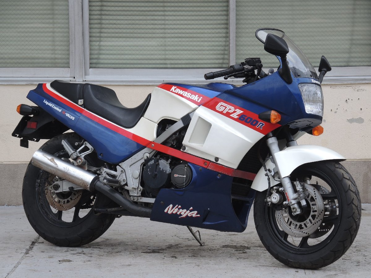 0【評価A】 GPZ600R ZX600A 当時物 実動 純正 ウインカー リレー 始動動画有 066500-0220 FJ245ED GPX600R NINJA GPZ400R_画像2