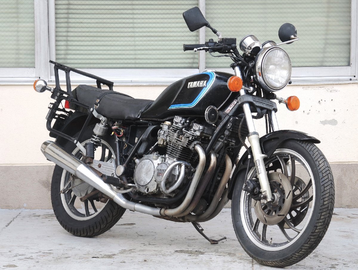 0【評価A】 XJ650 4K0 実動 当時物 純正 アクセル ワイヤー ケーブル 始動動画有 XJ750 XJ550 XJ400D_画像4