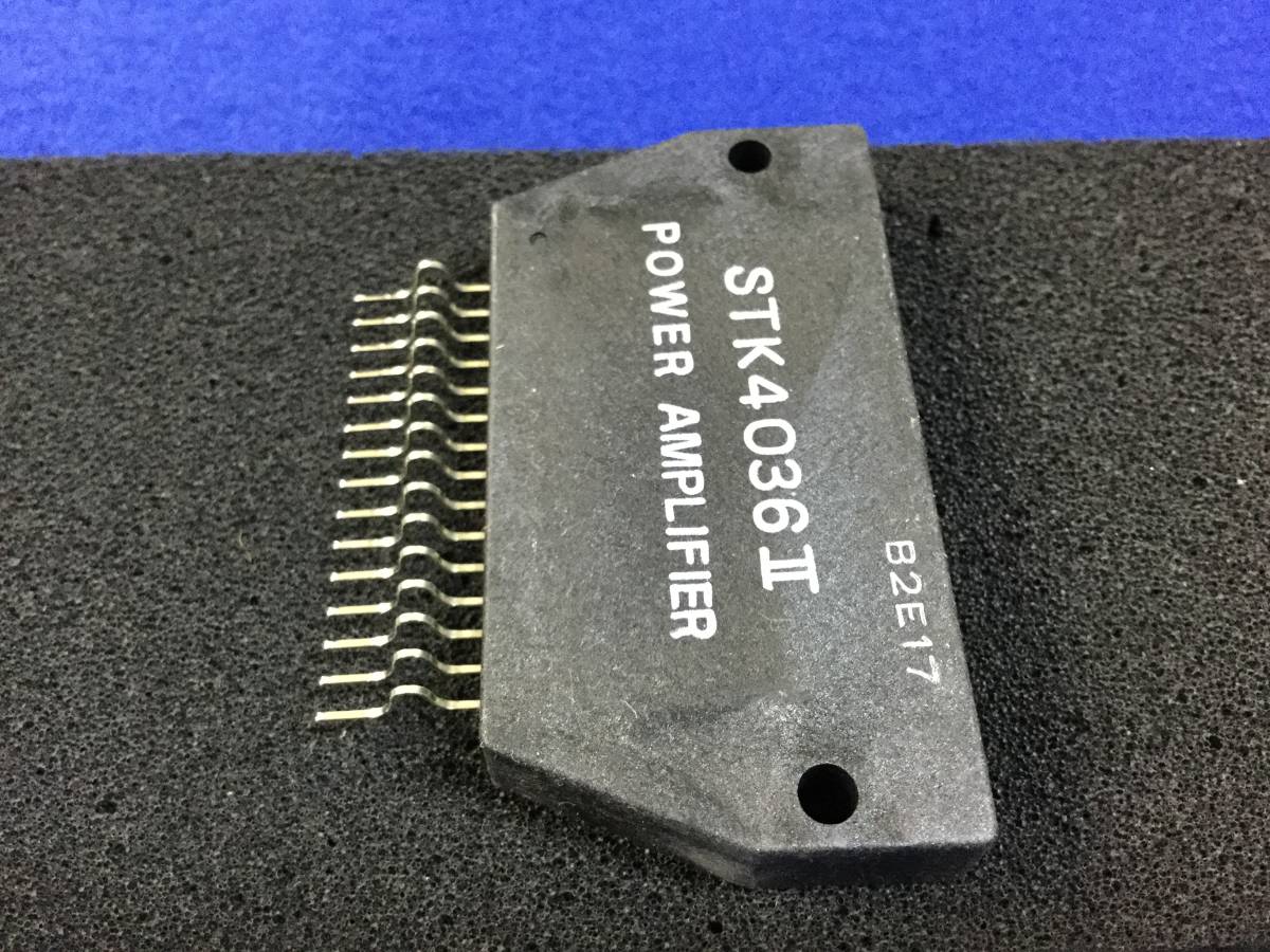 STK4036II【即決即送】三洋 50W オーディオパワーアンプ IC STK4036MK2 X-RMX9MD[419BoK/276651MS] Sanyo Audio Power Amplifier IC 1個 _画像3