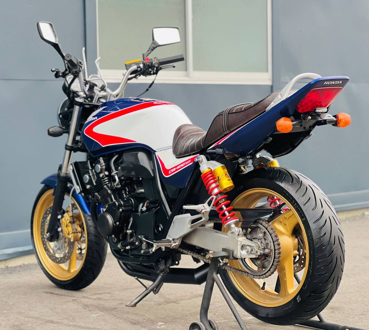 ホンダ HONDA CB400SF スーパーフォア★NC42-110★平成21年★トリコロールカラー★社外マフラー★車検付き★動画有★全国配達可能/茨城県の画像6