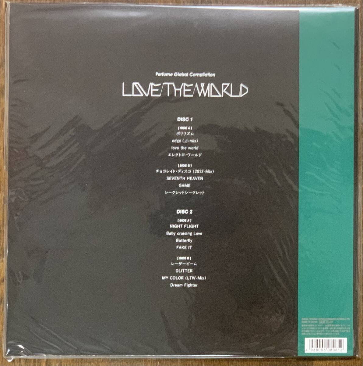 新品未使用 perfume Global Compilation LOVE THE WORLD 180g LP レコード アナログ パフューム の画像2