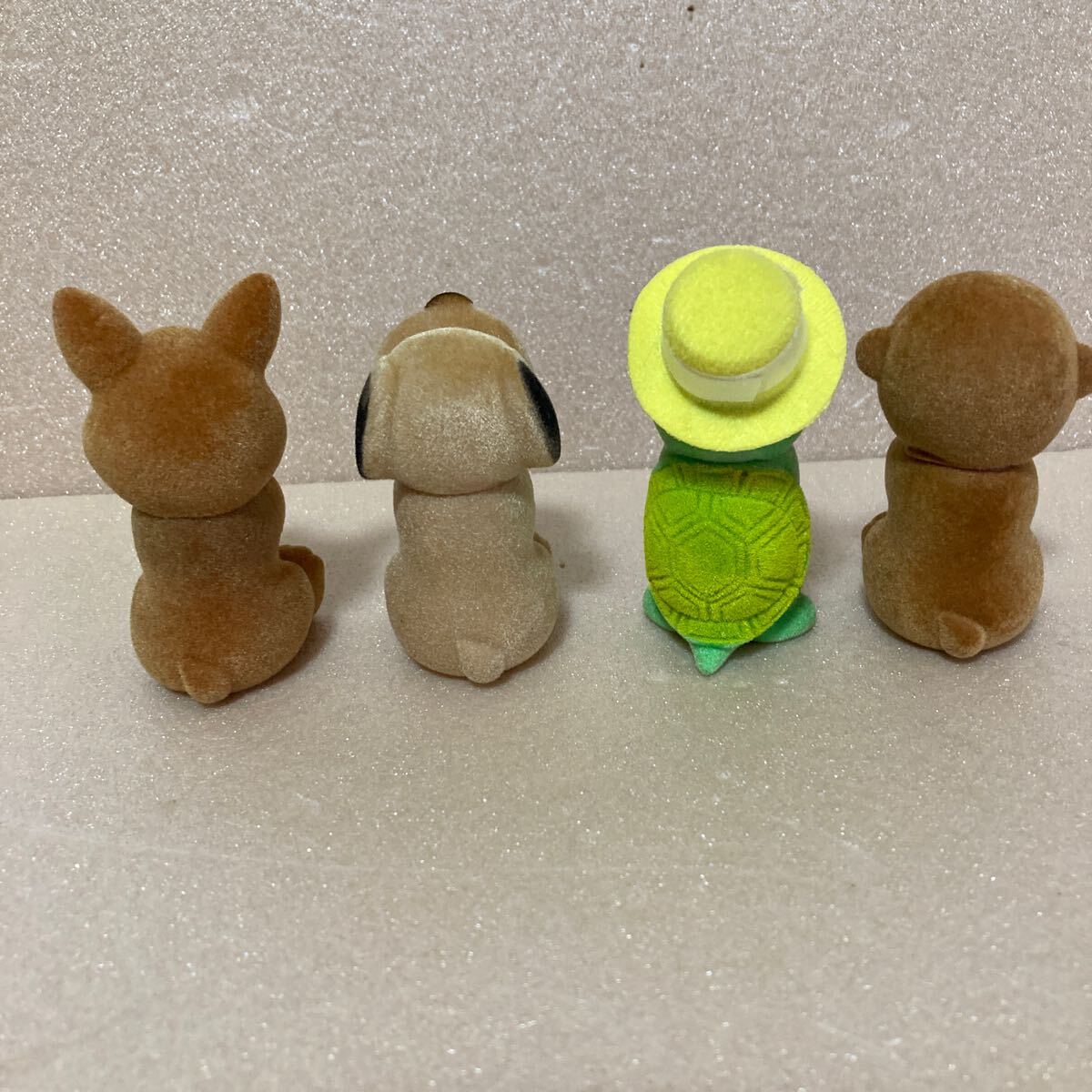 昭和レトロ製薬会社ノベルティ可愛い動物のメモ挟み-4個used送料無料_画像8