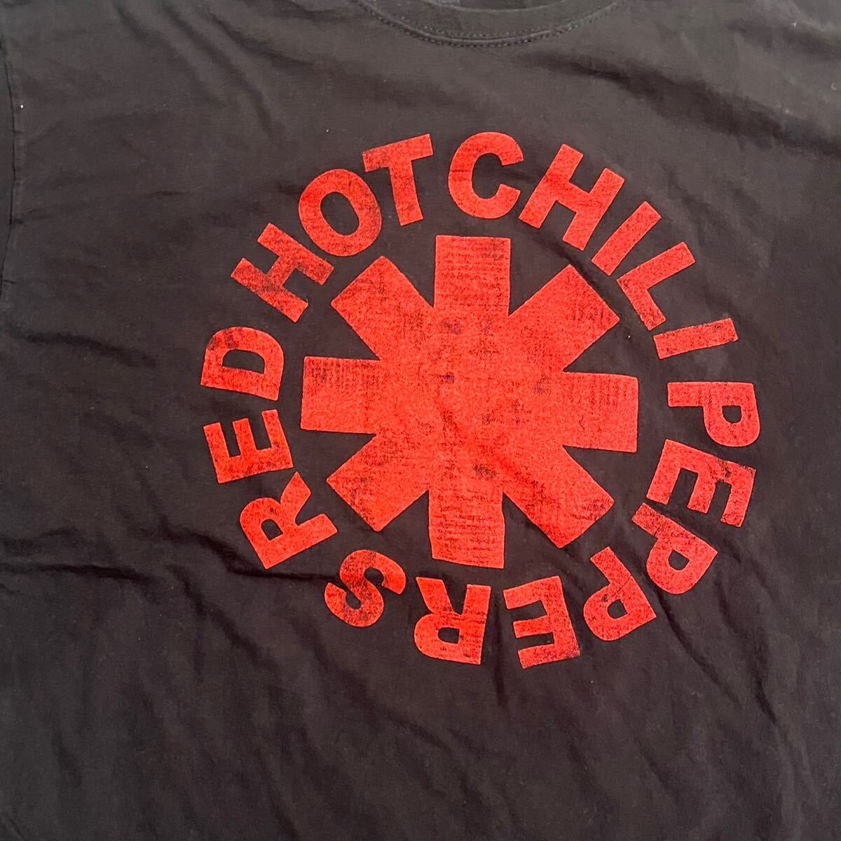 REDHOTCHILIPEPPERS レッドホットチリペッパーズ バンドTシャツ/バンT/USED/古着/XL_画像2