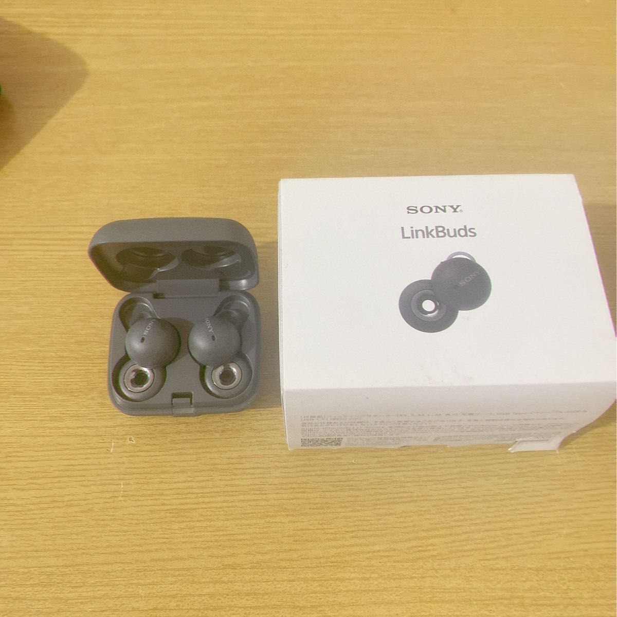 ワイヤレスステレオヘッドセット LinkBuds WF-L900HM グレー (ジャンク)