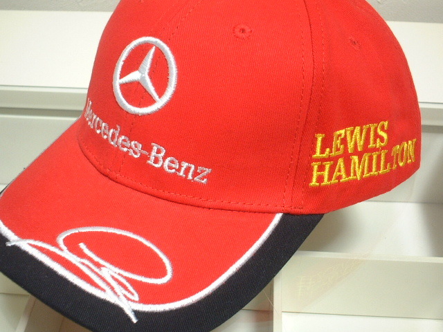 * stock one . sale * free shipping * worth seeing *F1*Mercedes-Benz*AMG*LEWIS*HAMILTON. * stylish .* wonderful .* vivid * red * cap * new goods *