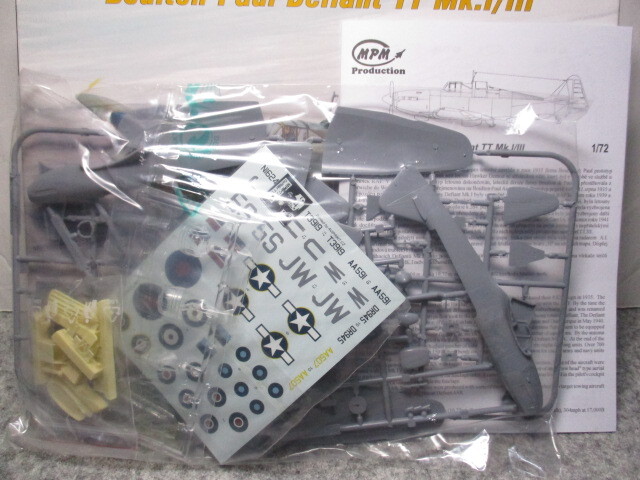 ★1/72 MPM   Boulton Paul Defiant TT Mk.I/III★の画像2