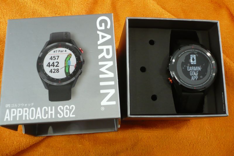 ガーミン　GARMIN　ゴルフウォッチ　S62　中古☆可動確認済み　程度良好です_画像1