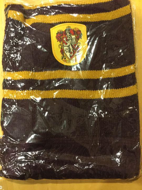 【匿名配送&補償付き】ハリーポッター グリフィンドールマフラー / Harry Potter Gryffindor designed scarf