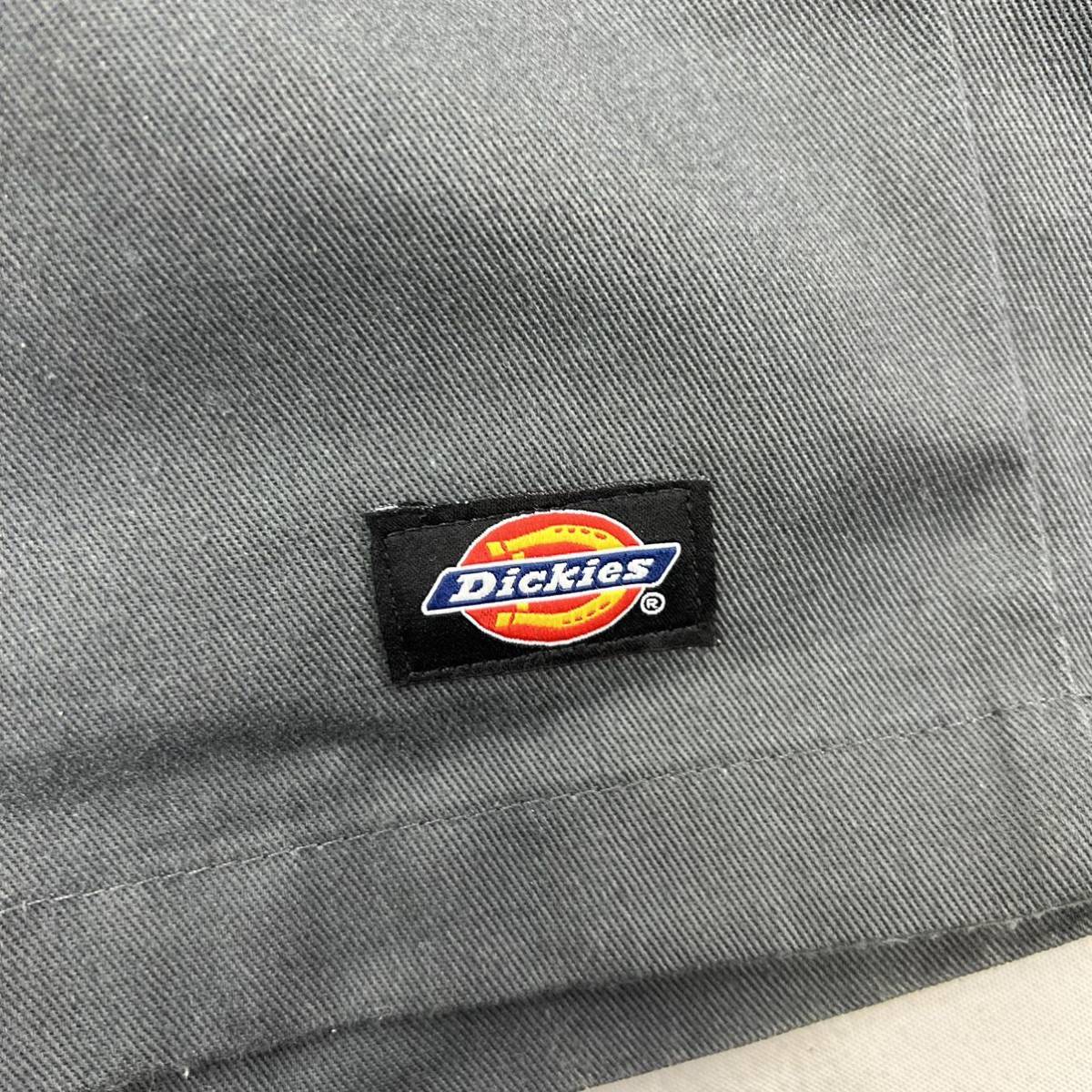 Dickies ☆ ハーフパンツ ワークパンツ ダークグレー W32 ストリート アメカジ スケーター ヒップホップ 古着 大定番 ディッキーズ■JS979_画像6