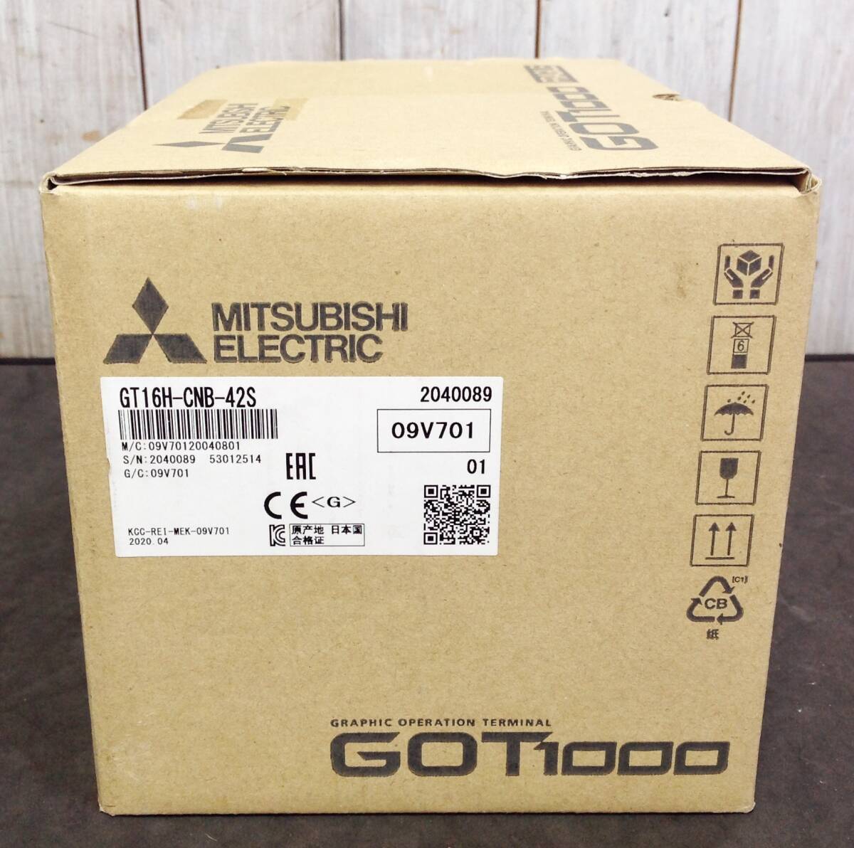 【AH-05457】★送料無料★ 未使用品 MITSUBISHI 三菱電機 ハンディGOT用コネクタ変換ボックス GT16H-CNB-42S 2020年製_画像1