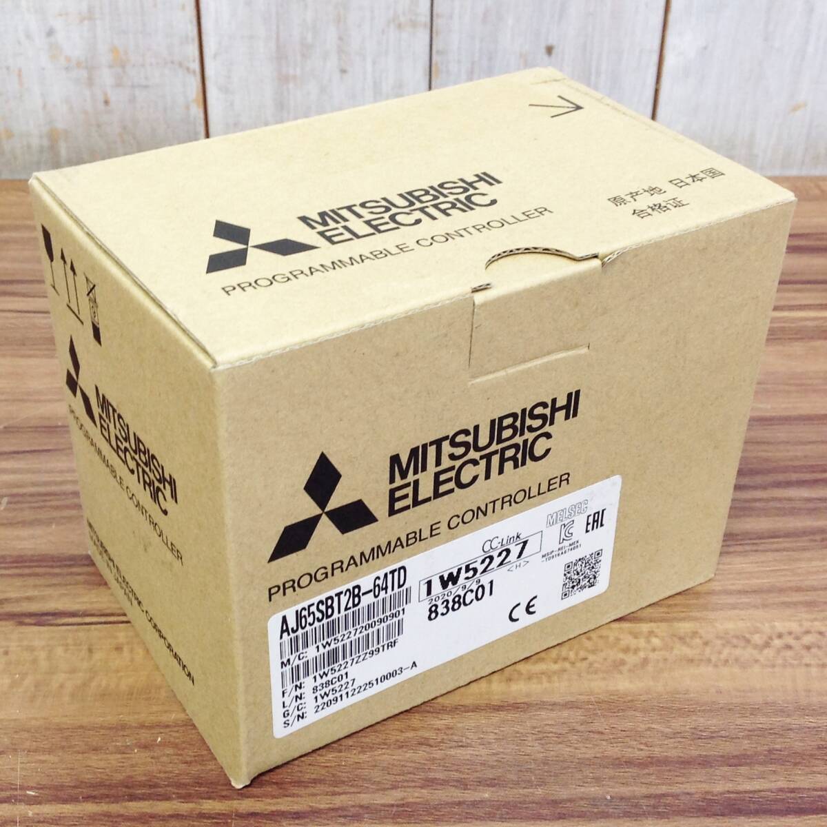 【AH-05464】未使用品 MITSUBISHI 三菱電機 CC-Link熱電対入力ユニット AJ65SBT2B-64TD 2020年製_画像6