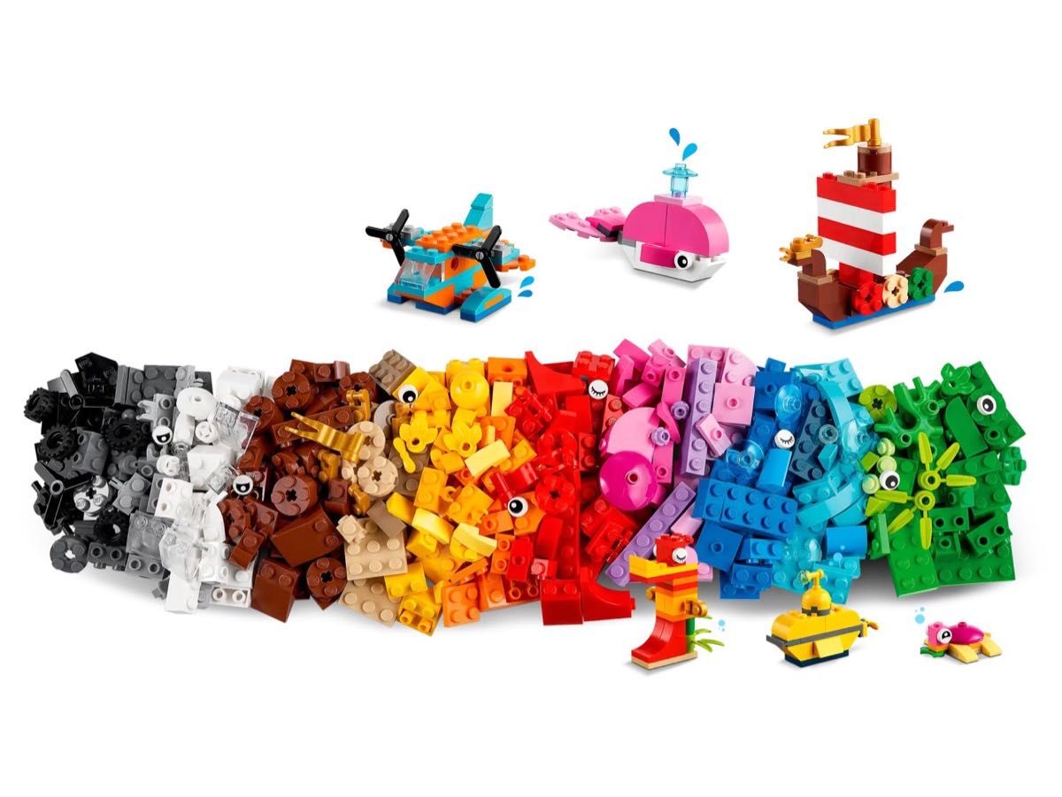 LEGO レゴ　クラシック　海のぼうけん　プレイセット　知育玩具　創造力　学び◎