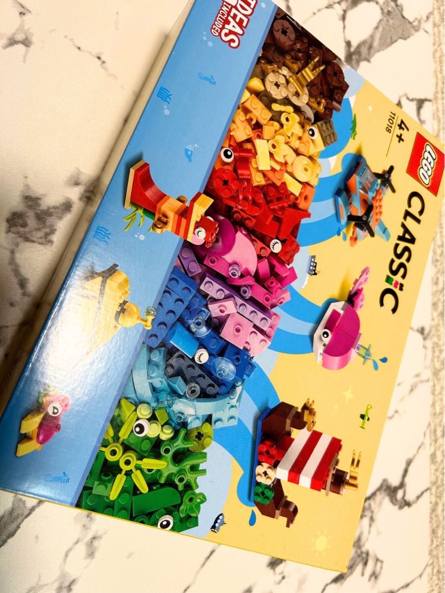 LEGO レゴ　クラシック　海のぼうけん　プレイセット　知育玩具　創造力　学び◎