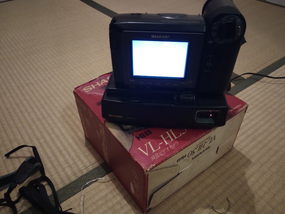 シャープ VL-HL50 ビューカム Hi8 8mmビデオカメラ VIEWCAM フル シャープ VL-HL50 ビューカム Hi8 8mmビデオカメラ VIEWCAM フル