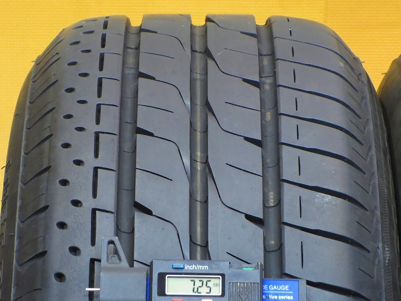 超美品 バリ溝【Weds VELVA 21年製ブリヂストン LUFT RVⅡ 205/60R16】16インチ 6.5J+53 PCD114.3-5H 80系ヴォクシー ノア ステップワゴンの画像6