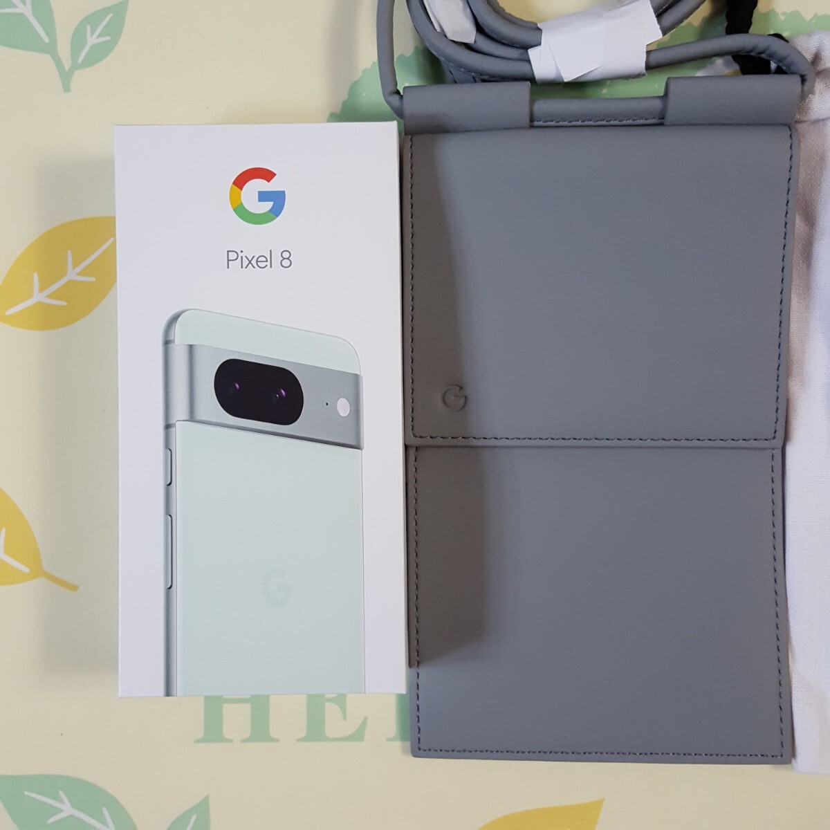 新品未使用未開封 pixel8 ミント 128GB Mint 限定ポーチ 新品未使用未開封 pixel8 ミント 128GB Mint 限定ポーチ