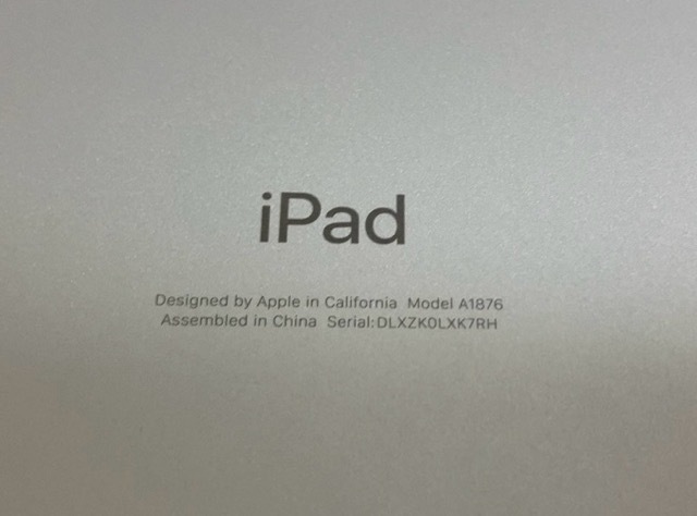 【使用頻度低/美品】 iPad Pro 12.9インチ 256GB 第3世代 Wi-Fiモデル シルバー A1876の画像9