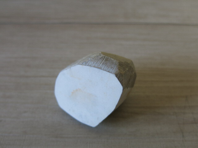 [ secondhand goods ][ natural grindstone ] freebie attaching * sharpener small .. outdoor original leather sack 