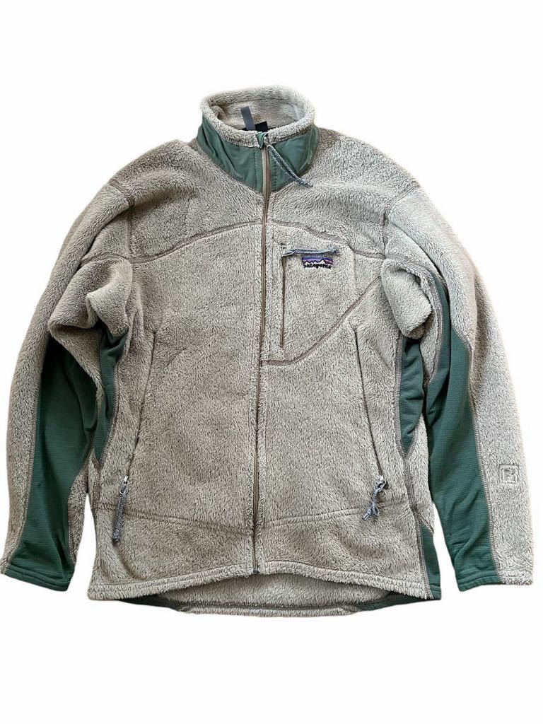 ★★★2002年 us製 patagonia パタゴニア R2 レギュレーター ジャケット 25131 FA02 サイズS カーキ MARSカラー★★★