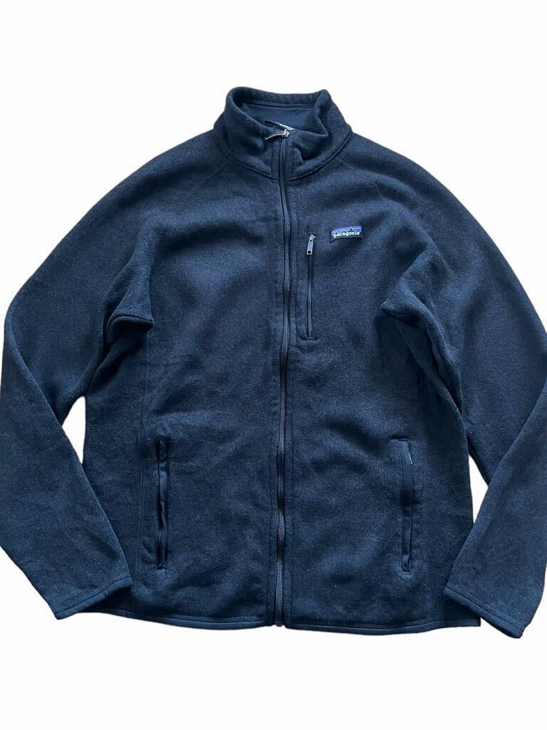 ★★★2018年製 patagonia パタゴニア ベターセーター 25527 FA18 サイズL BLK黒ブラック無地★★★_画像1