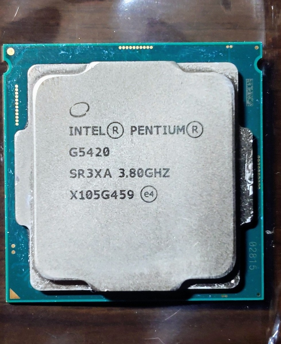 Intel Pentium G5420(SR3XA 3.8GHz 4MB LGA1151V2 CoffeeLake-R)_画像1