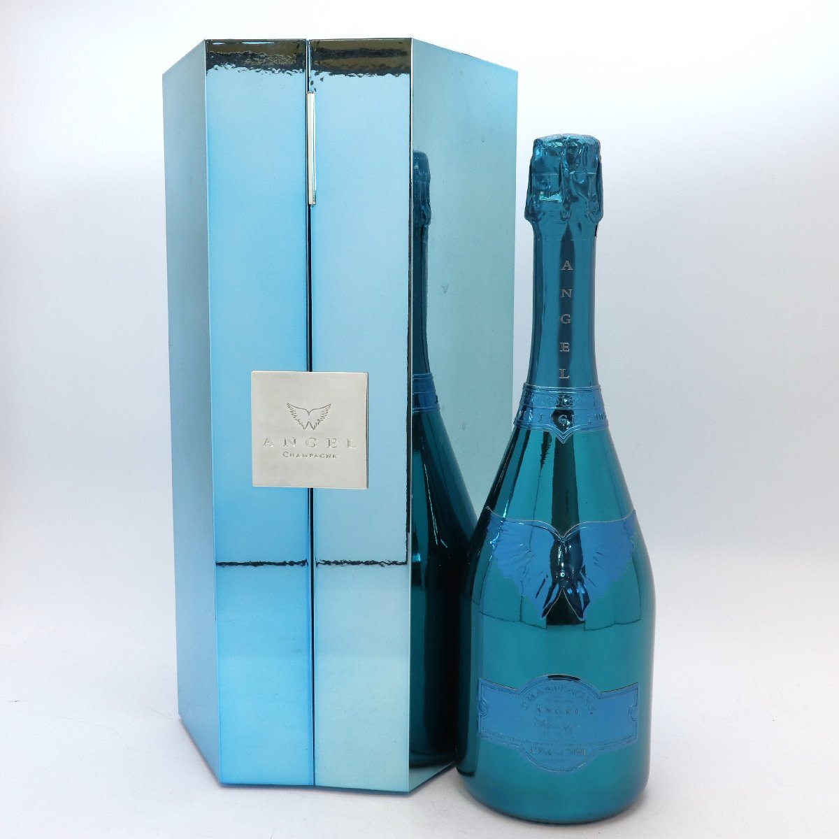 エンジェル ブリュット ヴィンテージ2005 ブルー 箱付き 12.5% 750ml シャンパン ANGEL/BLUE/CHAMPAGNE◆おたからや【L-A54597】_画像2