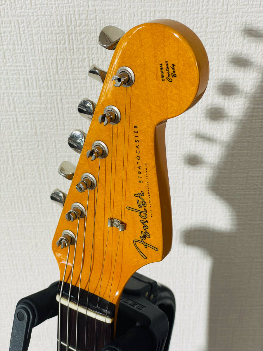 1オーナー 美品 Fender JAPAN フェンダー ジャパン STRATOCASTER ストラトキャスター ST62-58US エレキギター R0シリアル の画像3