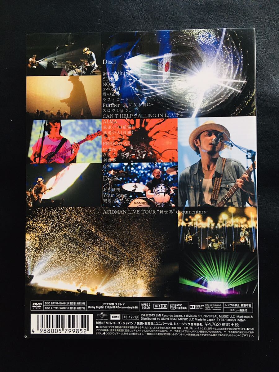 【DVD】ACIDMAN / LIVE TOUR“新世界"IN日本武道館,アシッドマン,大木伸夫,ゴールデンカムイ☆★_画像3