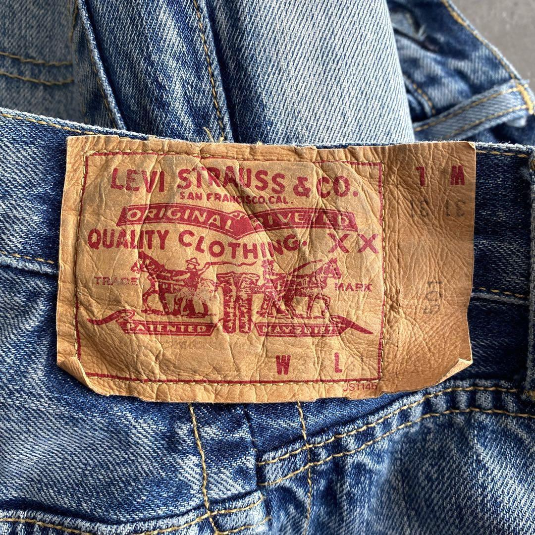 G-DRAGON着 20SS JUNYA WATANABE COMME des GARCONS MAN × Levis ジュンヤ ギャルソン リーバイス 1976 501 解体 再構築 デニム パンツ S_画像7