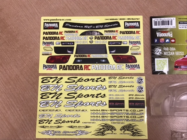 ◆◇パンドラ NISSAN 180SX PAB-3184 インパネ デカール 未使用品！BP-14◇◆_画像6