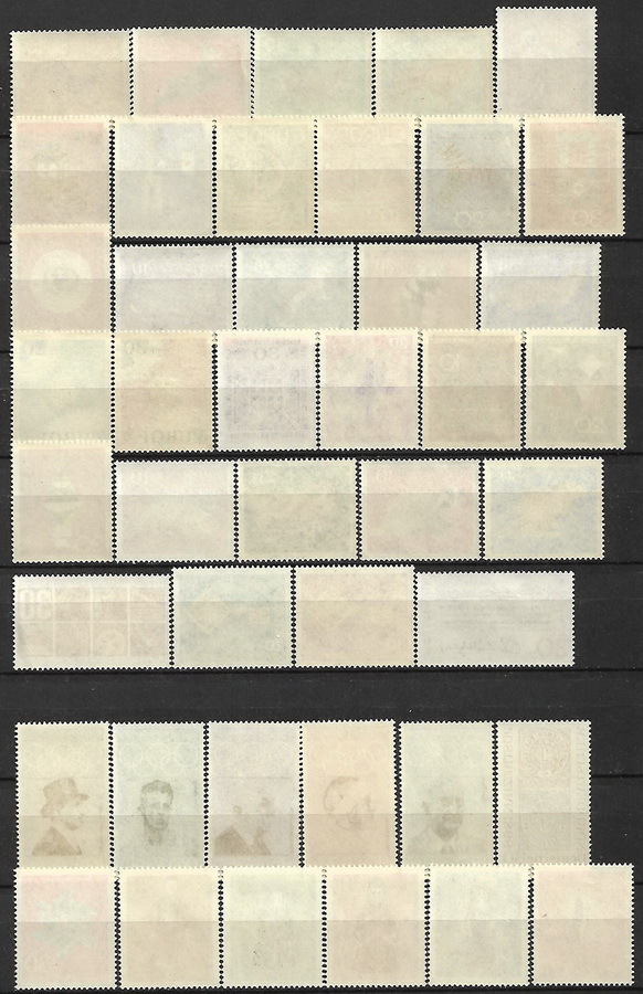 ★1966-1971年 -ドイツ 記念切手 - 1種完,2種完,3種完,4種完,5種完 - 83種 未使用(MNH)★ZM-886_画像3