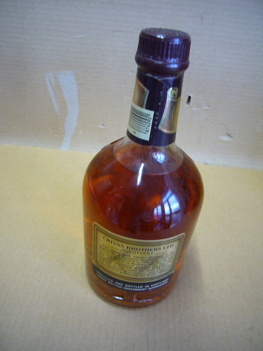 古酒　CHIVAS REGAL 1801 BLENDED SCOTCH WHISKY 750ｍｌ　43°　未開封品　外箱付　当時物_画像6