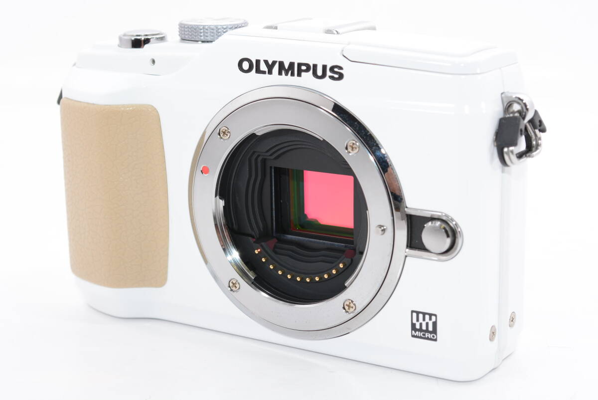 【外観特上級】OLYMPUS ミラーレス一眼 E-PL2 ボディ ホワイト E-PL2 BODY WHT　#u0442_画像1