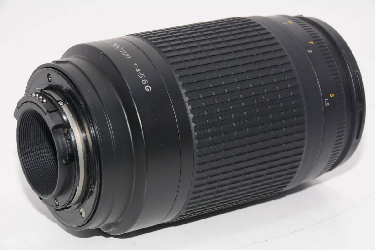 【外観特上級】Nikon AF Zoom Nikkor 70-300mm F4-5.6G ブラック #a12224の画像2