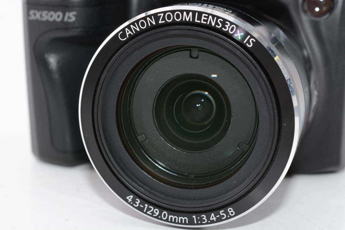 【外観特上級】Canon デジタルカメラ PowerShot SX500IS　#b0718_画像5